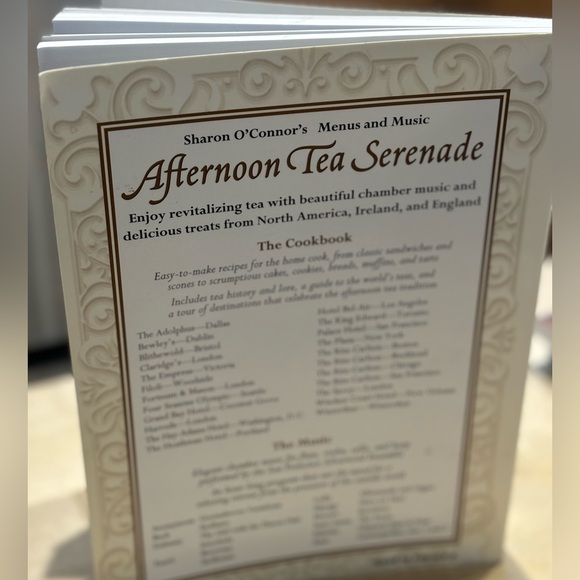 Afternoon Tea Serenade Tea Room Recipes Book - Picture 3 of 6